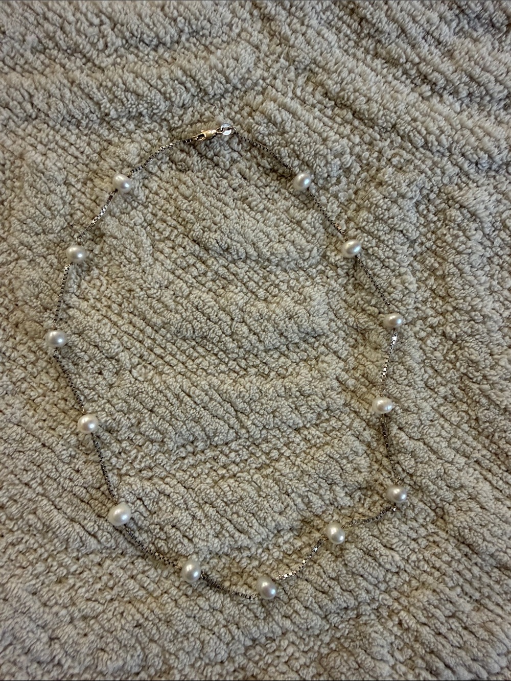 14K Gold and Pearl Necklace